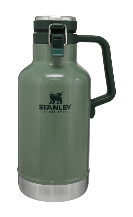 Stanley Classic Easy-Pour Beer Growler 1.9L - Hammertone Green