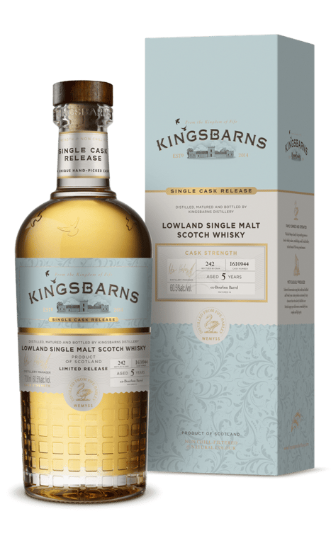 Kingsbarns Single Cask Bourbon Barrel No. 1610944 70CL