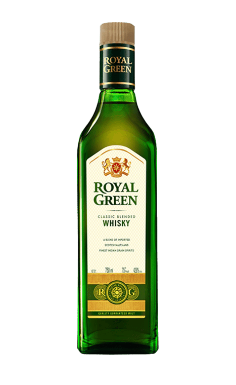 Royal Green Classic Blended Whisky 75CL