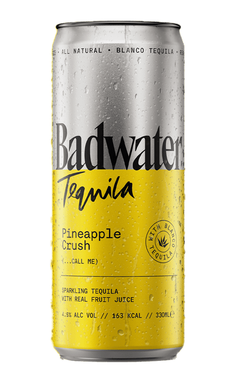 Badwater Tequila Pineapple Crush 33CL