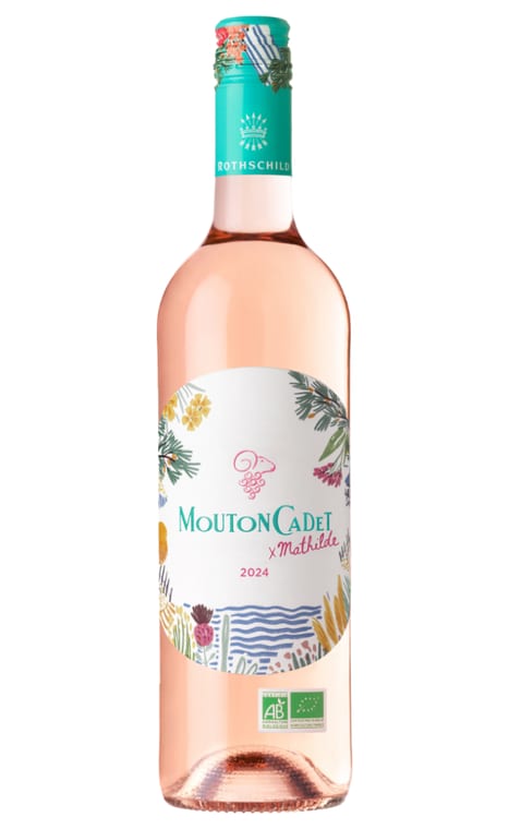 Mouton Cadet Rosé x Mathilde