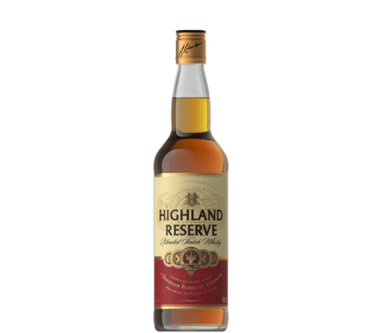 HIGHLAND RESERVE BLENDED SCOTCH WHISKY 40% 1L