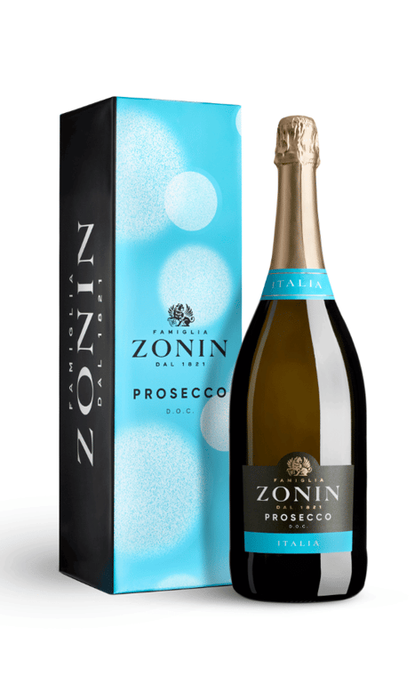 Zonin 1821 Prosecco 1.5L Magnum with Giftbox