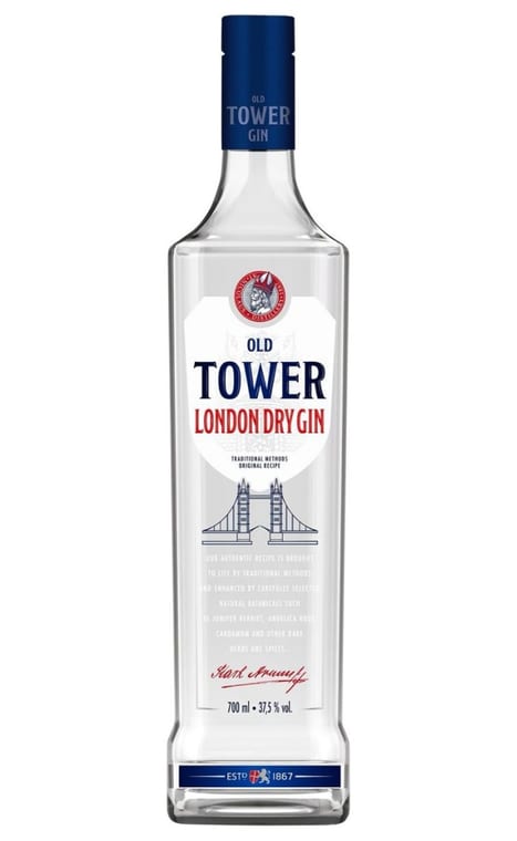 OLD TOWER LONDON DRY GIN 70CL
