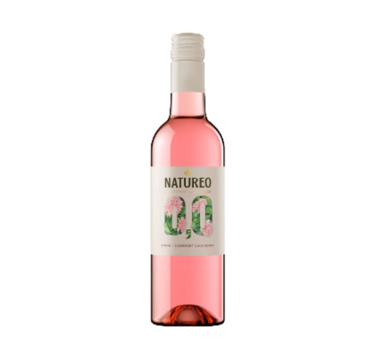 Natureo Rose Grape Beverage 0.0%, 37.5 Cl