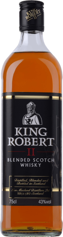 King Robert II Blended Scotch Whisky 75CL
