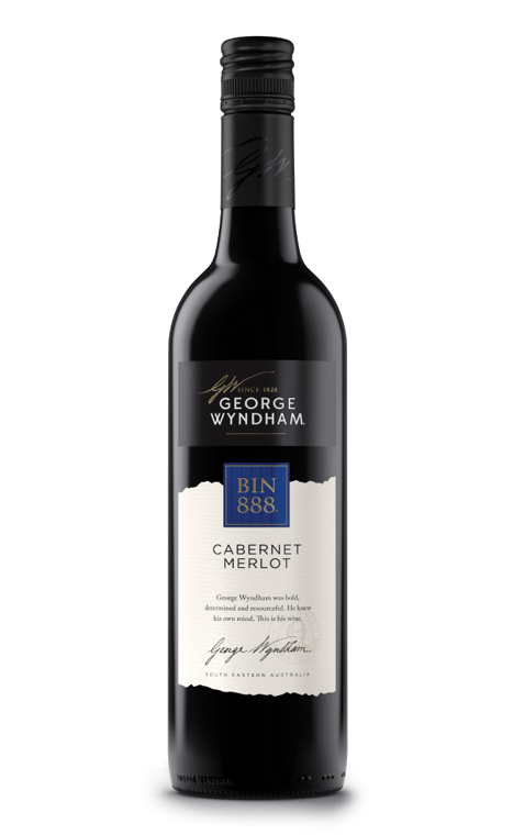 GEORGE WYNDHAM ESTATE BIN 888 CABERNET-MERLOT 75CL