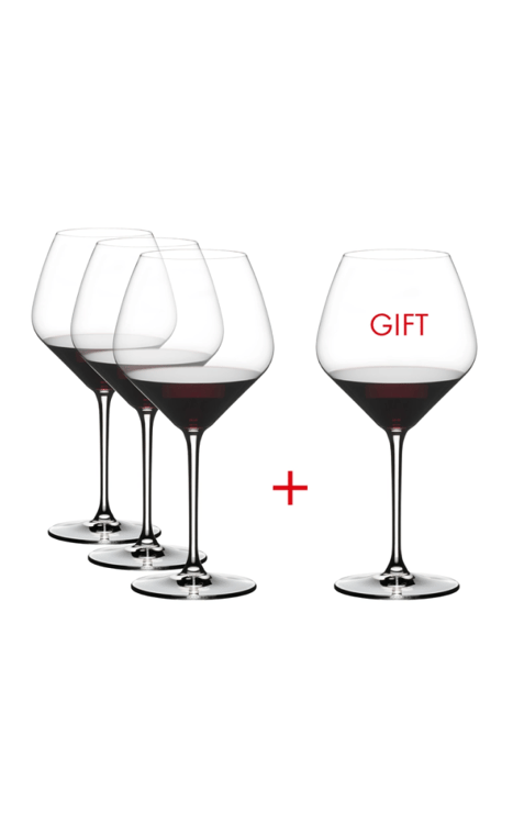 Riedel Extreme Series Pinot Noir Glass 3+1 Value Pack